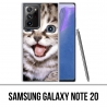 Funda Samsung Galaxy Note 20 - Gato Lol