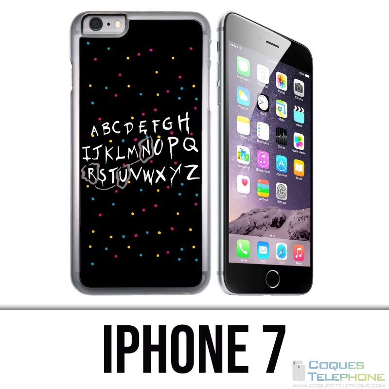 Custodia per iPhone 7 - Stranger Things Alphabet