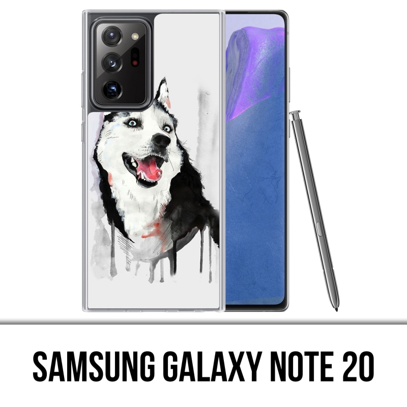 Custodia per Samsung Galaxy Note 20 - Husky Splash Dog