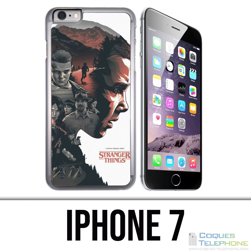 Custodia per iPhone 7 - Stranger Things Fanart