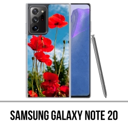 Coque Samsung Galaxy Note 20 - Coquelicots 1