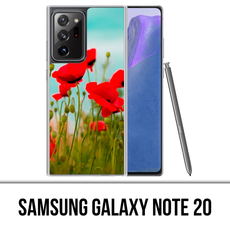 Samsung Galaxy Note 20 case - Poppies 2