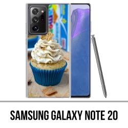 Coque Samsung Galaxy Note 20 - Cupcake Bleu