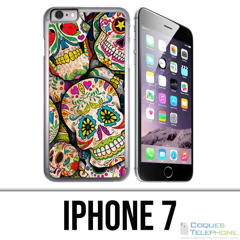Coque iPhone 7 - Sugar Skull