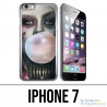 Coque iPhone 7 - Suicide Squad Harley Quinn Bubble Gum