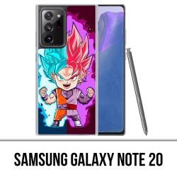 Funda Samsung Galaxy Note 20 - Dragon Ball Black Goku Cartoon
