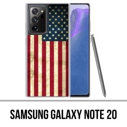 Coque Samsung Galaxy Note 20 - Drapeau Usa