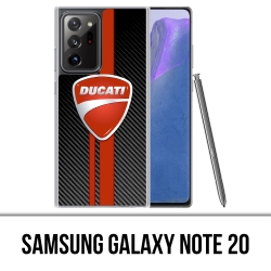 Coque Samsung Galaxy Note 20 - Ducati Carbon