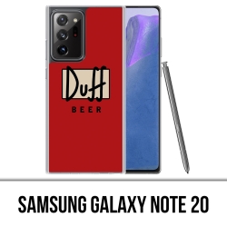 Coque Samsung Galaxy Note 20 - Duff Beer
