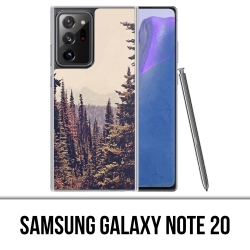 Coque Samsung Galaxy Note 20 - Foret Sapins