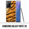 Coque Samsung Galaxy Note 20 - Fourrure Tigre