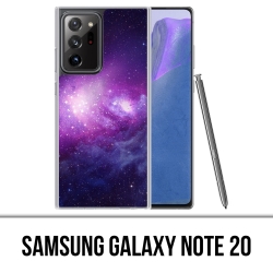 Funda Samsung Galaxy Note 20 - Galaxy púrpura