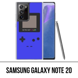 Samsung Galaxy Note 20 Case - Game Boy Color Blue