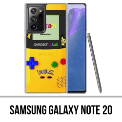 Custodia per Samsung Galaxy Note 20 - Game Boy Color Pikachu Pokémon Giallo