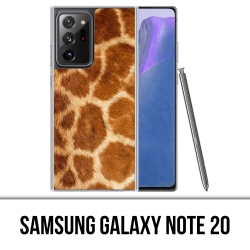 Custodia per Samsung Galaxy Note 20 - Pelliccia di giraffa