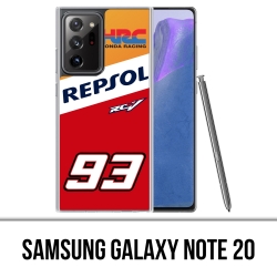 Coque Samsung Galaxy Note 20 - Honda-Repsol-Marquez