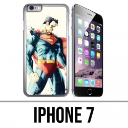 IPhone 7 Hülle - Superman Paintart