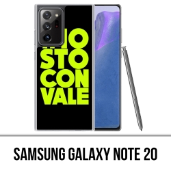 Coque Samsung Galaxy Note 20 - Io Sto Con Vale Motogp Valentino Rossi