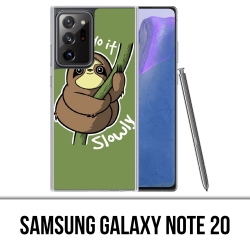 Funda Samsung Galaxy Note 20 - Hágalo lentamente