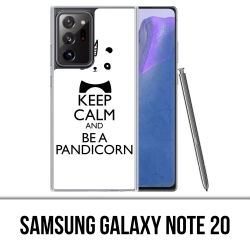 Samsung Galaxy Note 20 case - Keep Calm Pandicorn Panda Unicorn