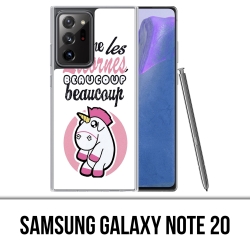 Coque Samsung Galaxy Note 20 - Licornes