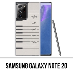 Custodia per Samsung Galaxy Note 20 - Light Guide Home