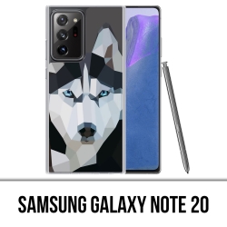 Custodia per Samsung Galaxy Note 20 - Wolf Husky Origami