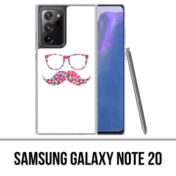 Coque Samsung Galaxy Note 20 - Lunettes Moustache