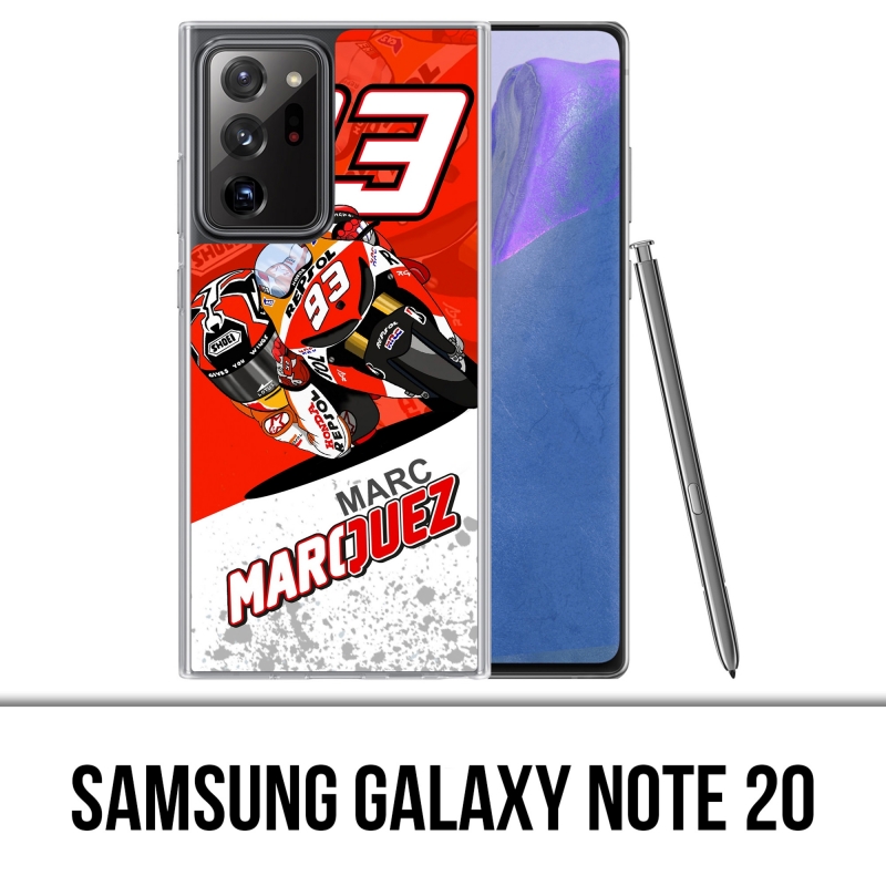 Coque Samsung Galaxy Note 20 - Marquez Cartoon