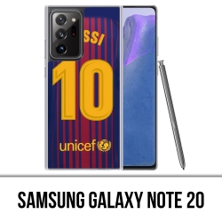 Funda Samsung Galaxy Note 20 - Messi Barcelona 10