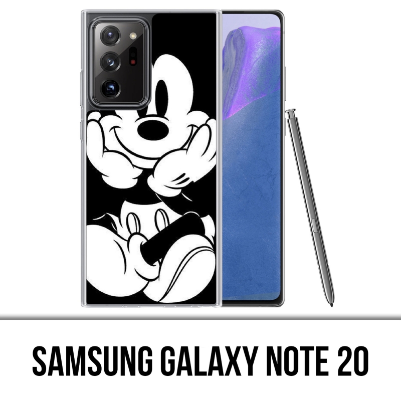 Custodia per Samsung Galaxy Note 20 - Topolino bianco e nero