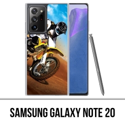 Coque Samsung Galaxy Note 20 - Motocross Sable