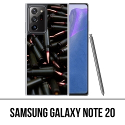 Funda Samsung Galaxy Note 20 - Munición negra
