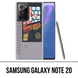 Samsung Galaxy Note 20 case - Nintendo Nes Mario Bros cartridge