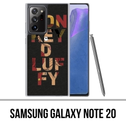 Samsung Galaxy Note 20 case - One Piece Monkey D Luffy