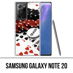 Coque Samsung Galaxy Note 20 - Poker Dealer
