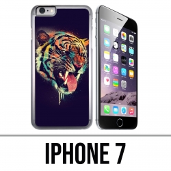 Funda iPhone 7 - Pintura Tigre