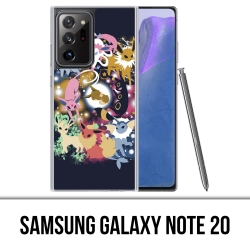 Coque Samsung Galaxy Note 20 - Pokémon Évoli Évolutions