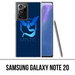Coque Samsung Galaxy Note 20 - Pokémon Go Team Msytic Bleu