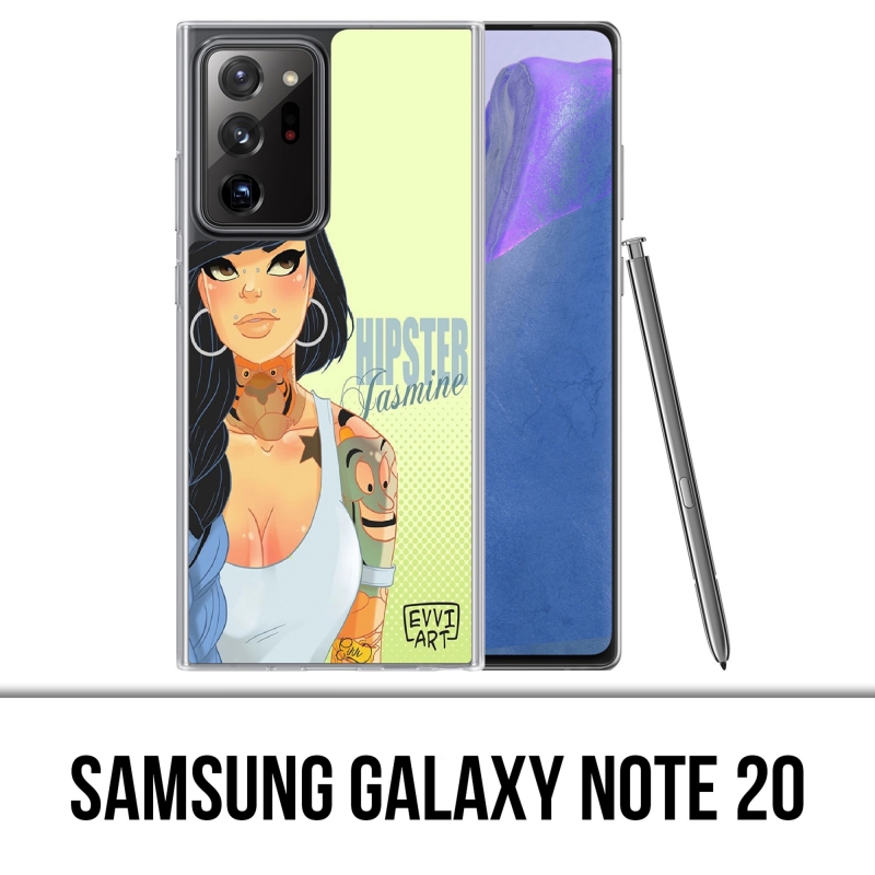 Coque Samsung Galaxy Note 20 - Princesse Disney Jasmine Hipster