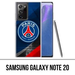 Carcasa Samsung Galaxy Note 20 - Psg Logo Metal Cromado