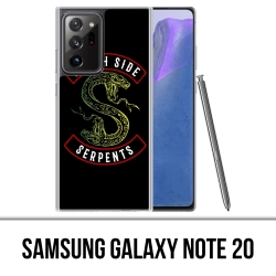 Custodia per Samsung Galaxy Note 20 - Logo Riderdale South Side Serpent