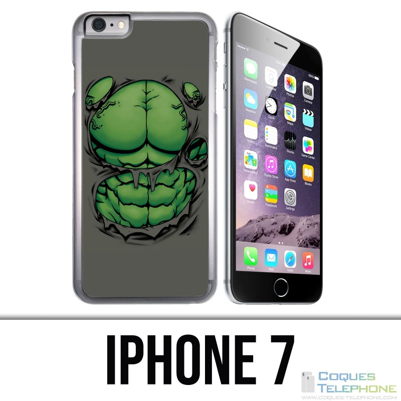 Custodia per iPhone 7: busto di Hulk