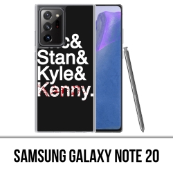 Coque Samsung Galaxy Note 20 - South Park Names