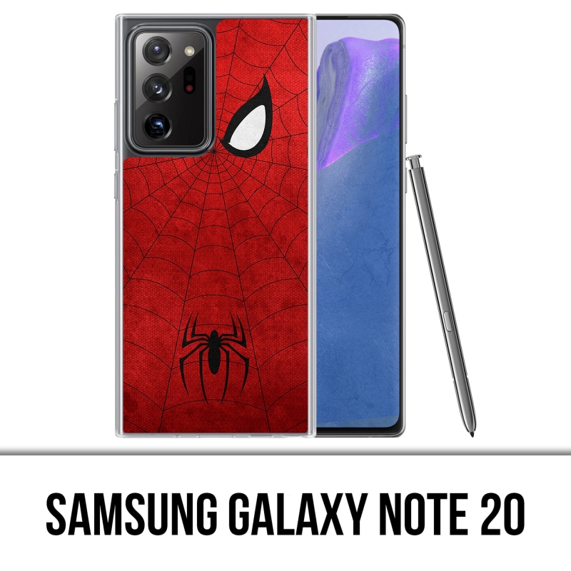 Funda Samsung Galaxy Note 20 - Diseño artístico de Spiderman