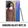 Custodia per Samsung Galaxy Note 20 - Gomma da masticare Chewbacca Star Wars