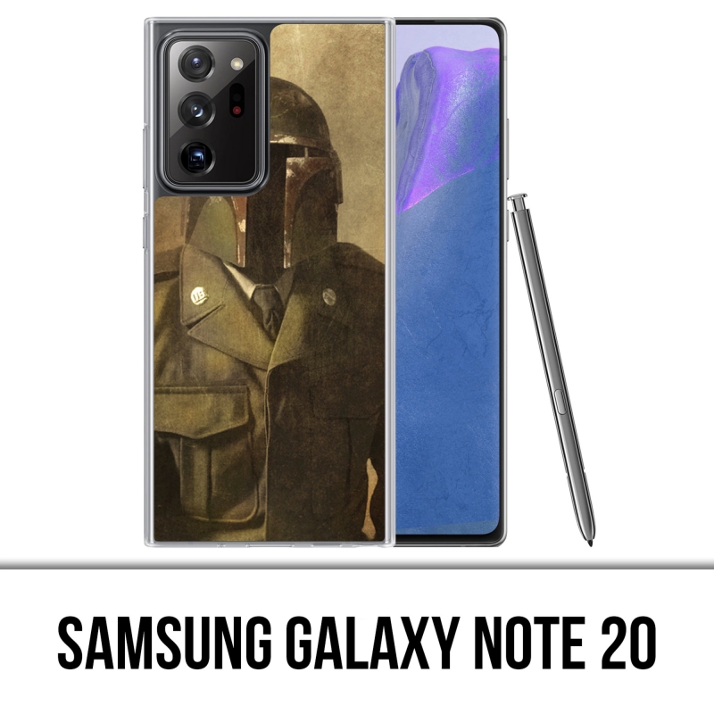 Custodia per Samsung Galaxy Note 20 - Star Wars Vintage Boba Fett