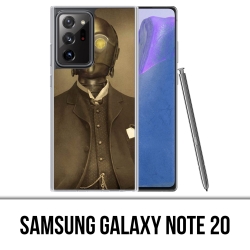 Custodia per Samsung Galaxy Note 20 - Star Wars Vintage C3Po