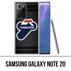 Coque Samsung Galaxy Note 20 - Termignoni Carbone