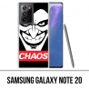 Coque Samsung Galaxy Note 20 - The Joker Chaos